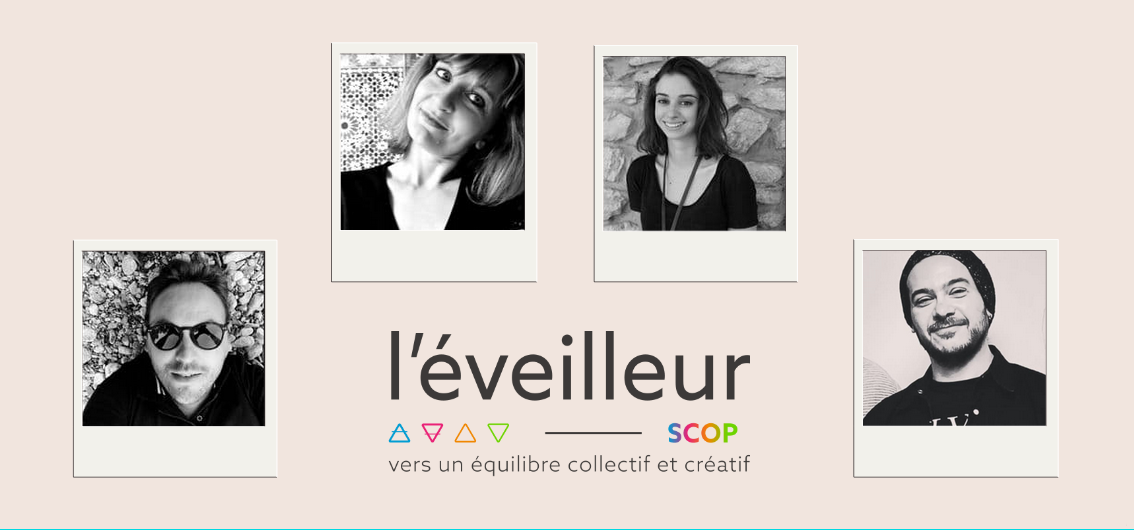 Portraits des membres de l'éveilleur SCOP